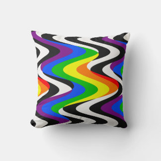 Ally Support Pride Flag Cushion