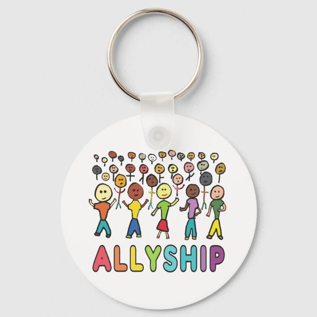 Allyship Key Ring (Front)