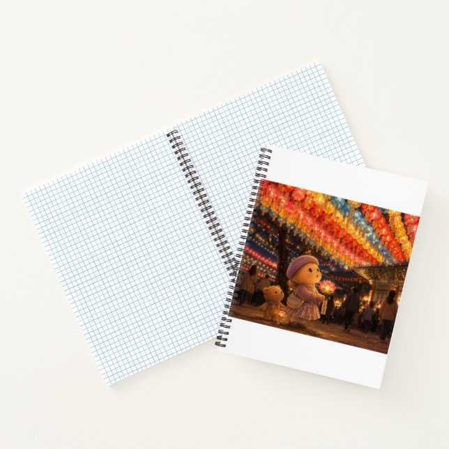 Alma Beneath the Lantern Sky Mug Notebook (Inside)