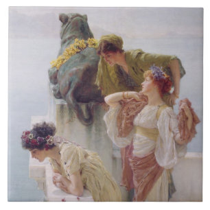Alma-Tadema   A Coign of Vantage, 1895 Tile