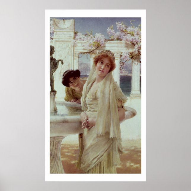 Alma-Tadema | A Difference of Opinion Poster (Front)