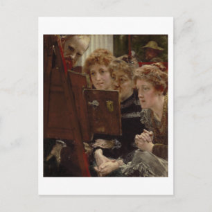 Alma-Tadema   A Family Group, 1896 Postcard