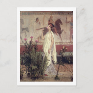Alma-Tadema   A Greek Woman, 1869 Postcard