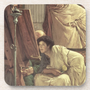 Alma-Tadema   A Visit to the Studio, 1873 Coaster