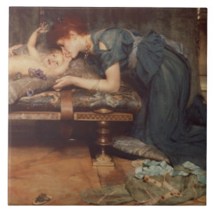 Alma-Tadema   An Earthly Paradise, 1891 Tile
