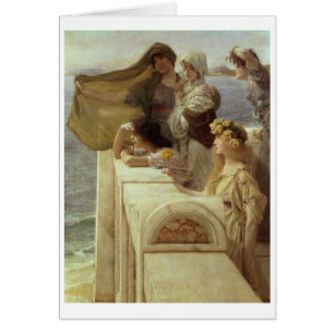 Alma-Tadema   At Aphrodite's Cradle, 1908