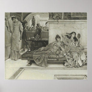 Alma-Tadema - At The Shrine Of Venus 1889 Poster