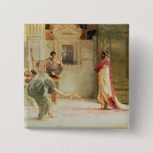 Alma-Tadema Caracalla: AD 211, 1902 15 Cm Square Badge