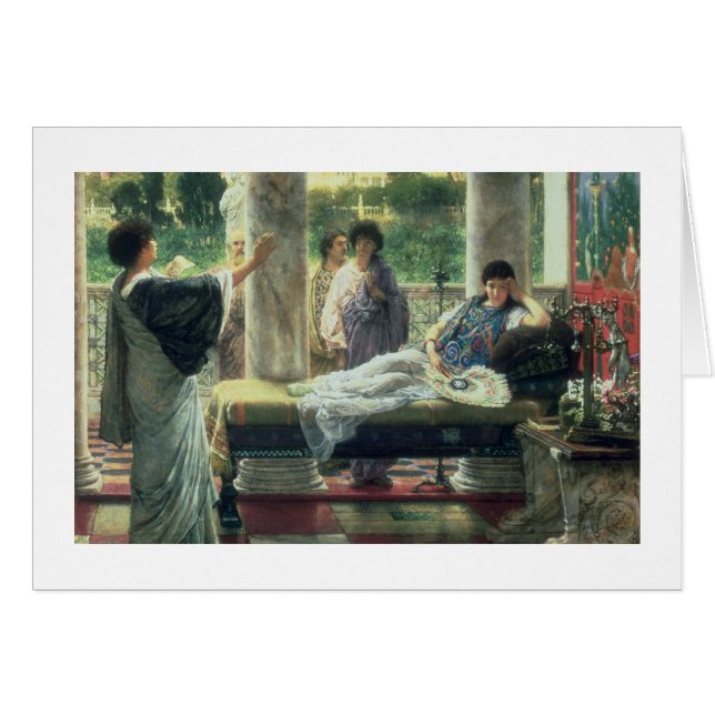 Alma-Tadema | Catullus Reading his Poems (Front Horizontal)