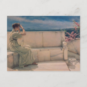 Alma-Tadema   Expectations, 1885 Postcard