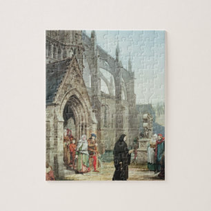 Alma-Tadema   Faust and Marguerite, 1857 Jigsaw Puzzle