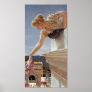 Alma-Tadema - Godspeed Poster