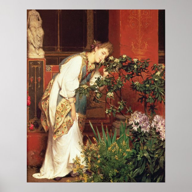 Alma-Tadema | In the Peristylum, 1866 Poster (Front)