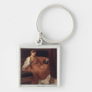 Alma-Tadema Lesbia Weeping over a Sparrow Key Ring