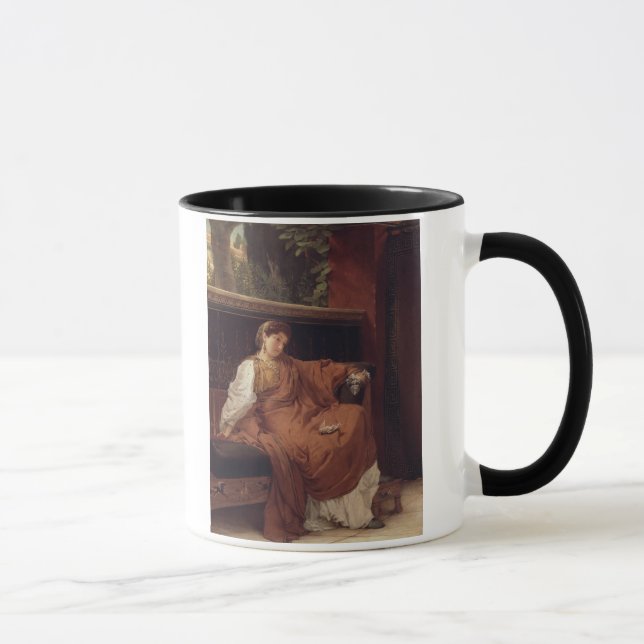 Alma-Tadema | Lesbia Weeping over a Sparrow Mug (Right)