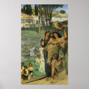 Alma-Tadema - On The Road Poster