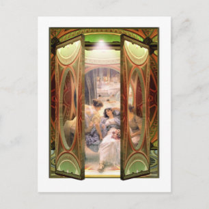 Alma-Tadema Open Door to The Baths Postcard