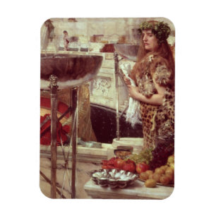 Alma-Tadema   Preparations in the Colosseum, 1912 Magnet