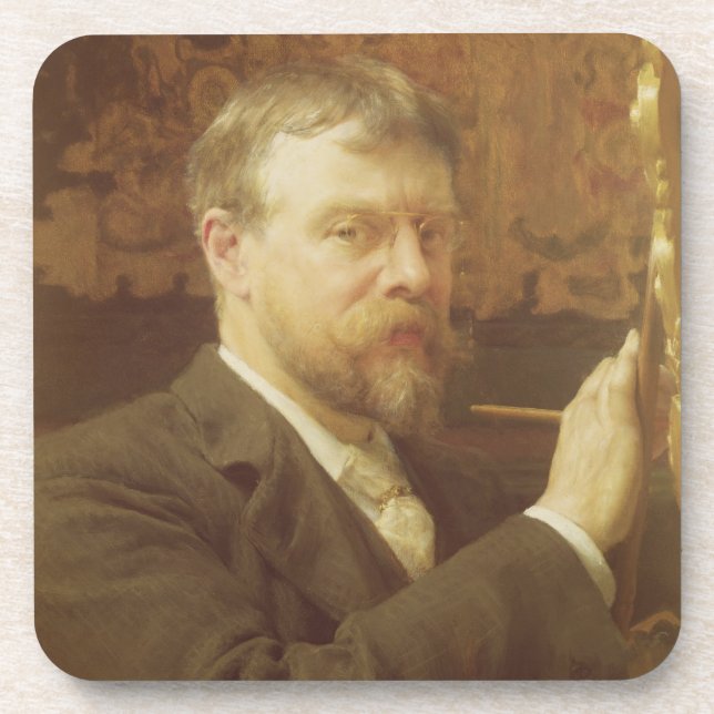 Alma-Tadema | Self Portrait, 1897 Coaster (Front)
