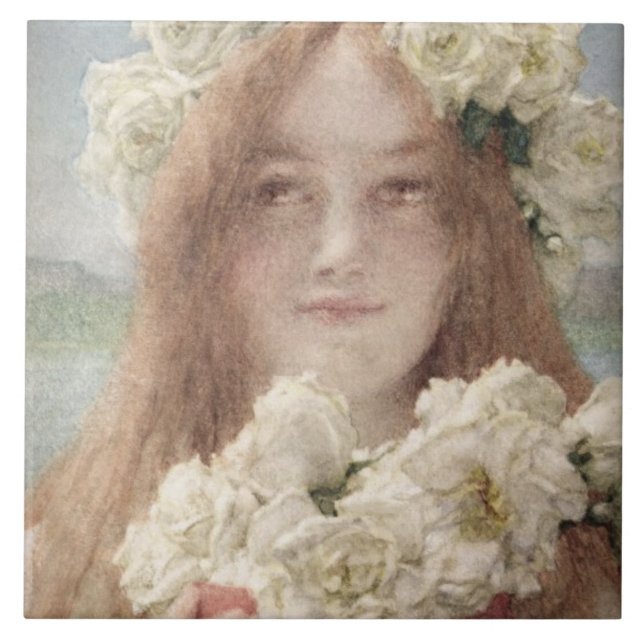 Alma-Tadema | Summer Offering, 1894 Tile (Front)