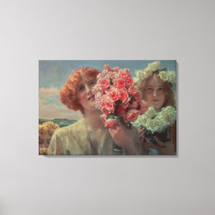 Alma-Tadema Summer Offering, 1911 Canvas Print