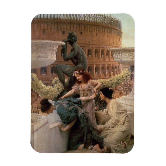 Alma-Tadema | The Coliseum, 1896 Magnet (Vertical)