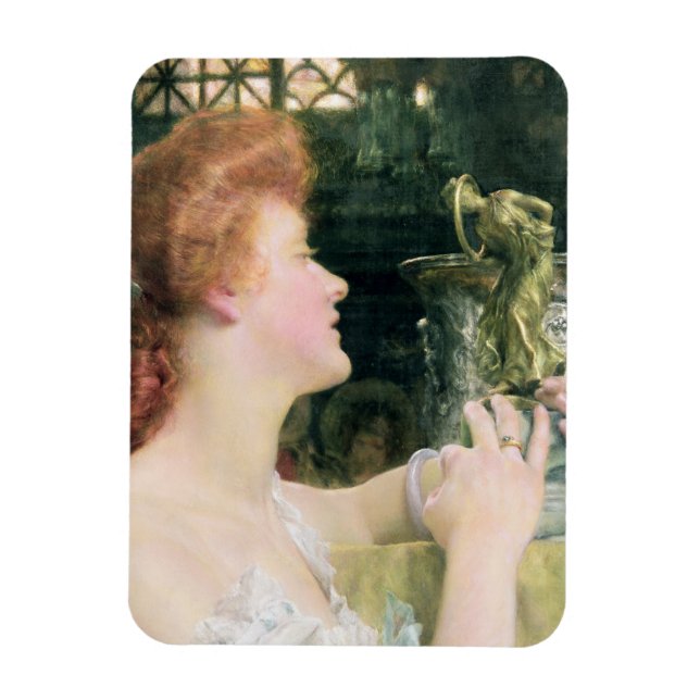 Alma-Tadema | The Golden Hour, 1908 Magnet (Vertical)