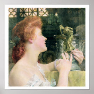 Alma-Tadema The Golden Hour, 1908 Poster