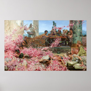 Alma-Tadema - The Roses Of Heliogabalus Poster