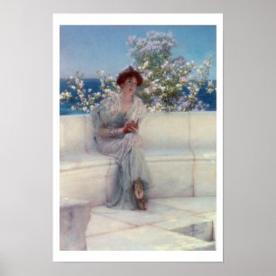 Alma-Tadema   The Year is at the Spring Poster