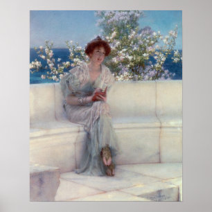 Alma-Tadema   The Year is at the Spring Poster