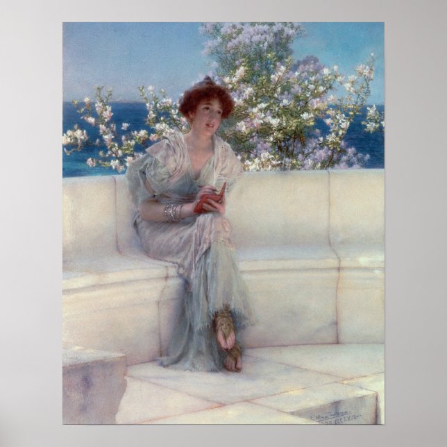 Alma-Tadema | The Year is at the Spring Poster (Front)