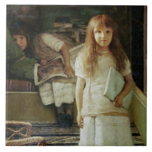 Alma-Tadema   This is our Corner, 1873 Tile