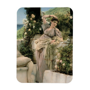 Alma-Tadema 'Thou Rose of All the Roses', 1885 Magnet