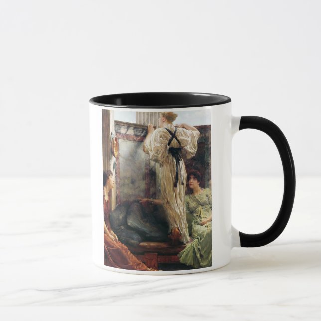 Alma-Tadema | Who Is It?, 1884 Mug (Right)