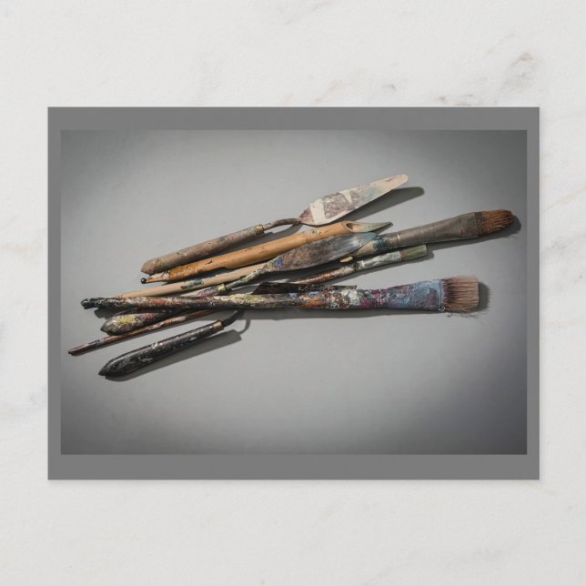 Alma Thomas's Painting Tools  Postcard (Front)