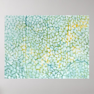 - Alma Woodsey Thomas white daisies rhapsody Poster