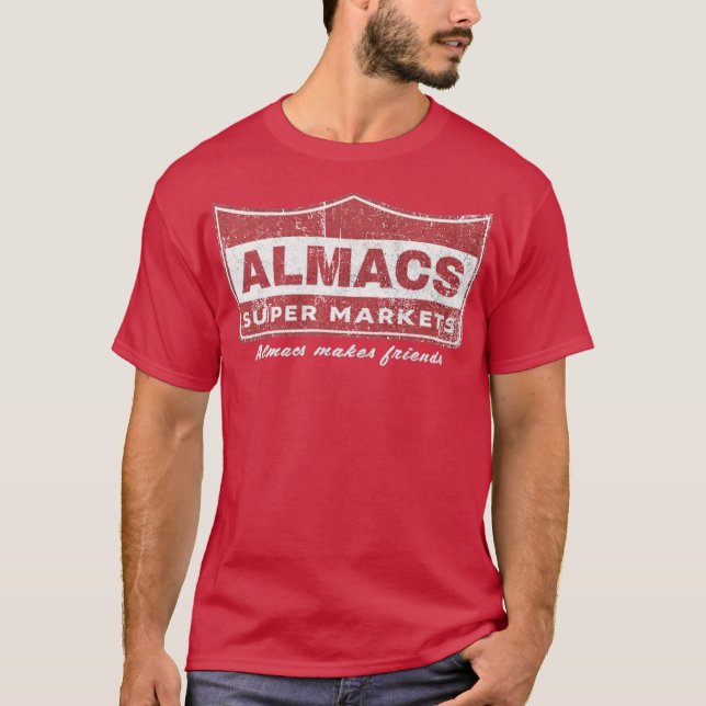 Almacs Super Market T-Shirt - Retro Mens & Womens  (Front)