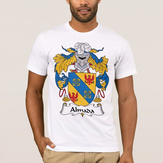 Almada Family Crest T-Shirt (Front)
