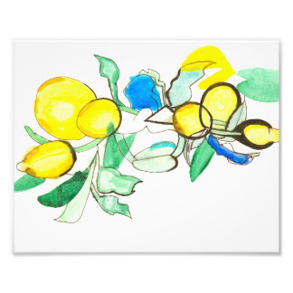 Almalfi Lemons Print