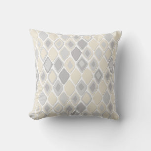 Almas diamond ikat pure cushion