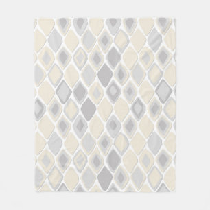 Almas diamond ikat pure fleece blanket