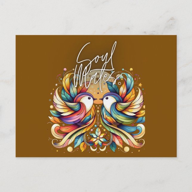 Almas Gemelas Postcard (Front)