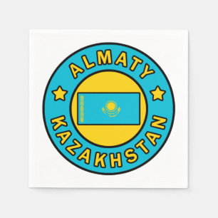 Almaty Kazakhstan Napkin
