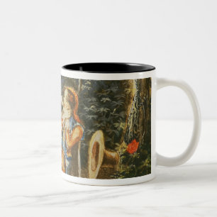 Almaviva kneels before his wife in contrition Two-Tone coffee mug