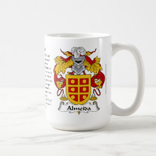 Almeida Family Coat of Arms Coffee Mug