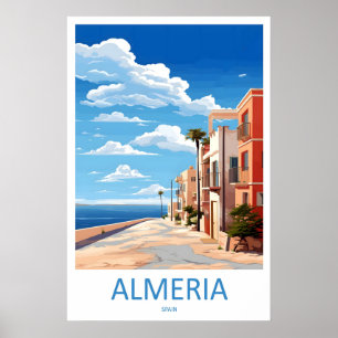 Almera Vintage Travel Poster Ski National Park