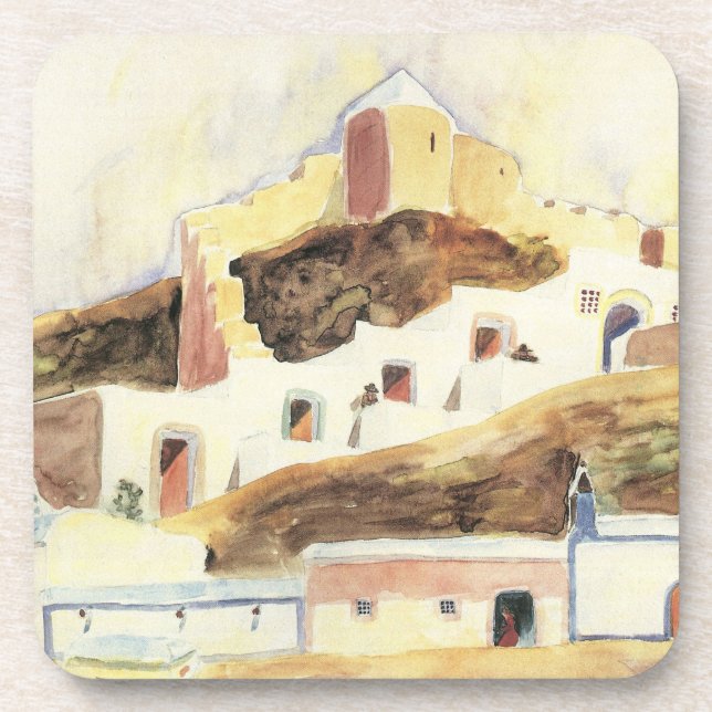 Almeria by Walter Gramatte, Vintage Expressionism Coaster (Front)