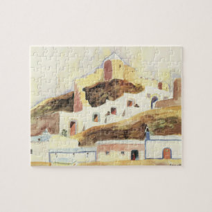 Almeria by Walter Gramatte, Vintage Expressionism Jigsaw Puzzle