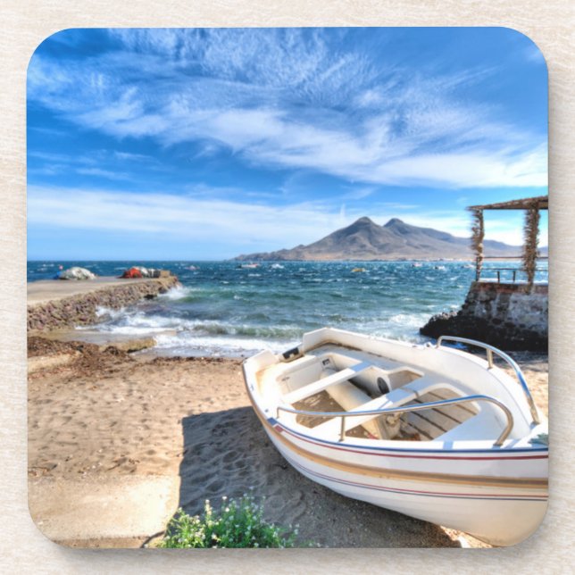 Almería, La Isleta Del Moro | Mar Mediterráneo Coaster (Front)